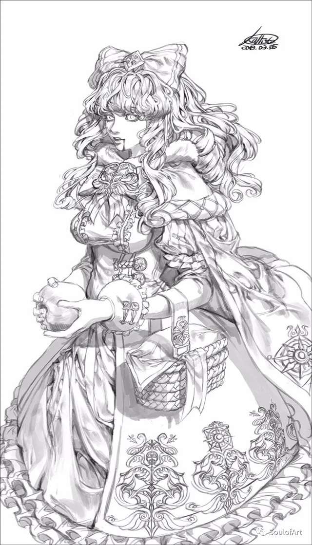 风格迥异的贵族女子韩国画师——Kallisto作品欣赏