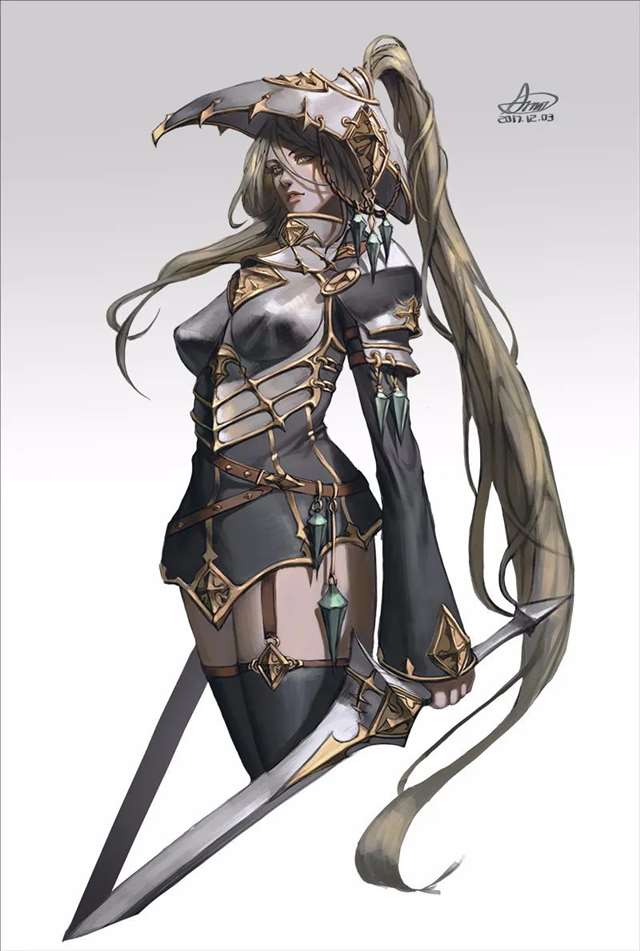 风格迥异的贵族女子韩国画师——Kallisto作品欣赏