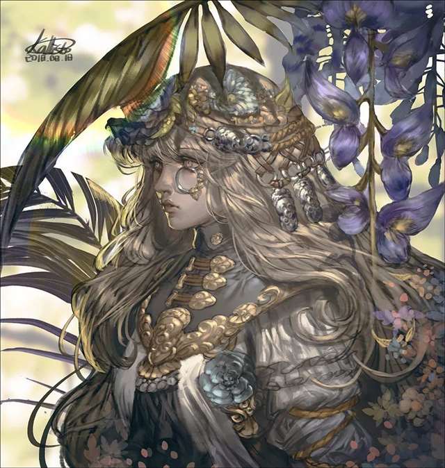 风格迥异的贵族女子韩国画师——Kallisto作品欣赏