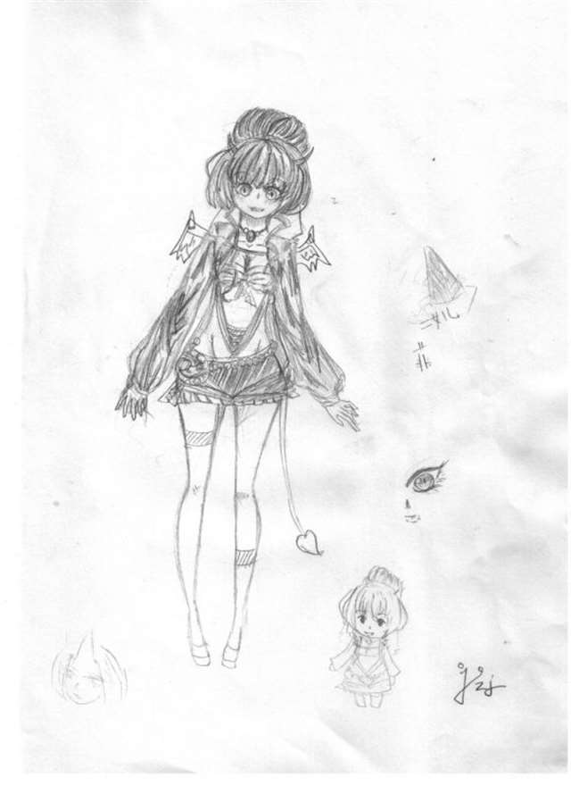 芒种拟人手绘图集