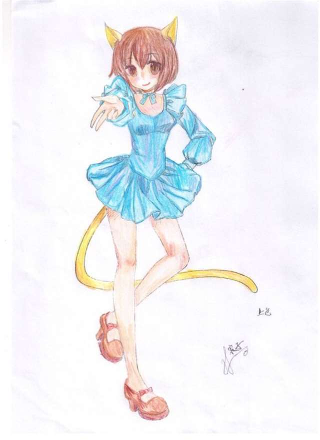 芒种拟人手绘图集