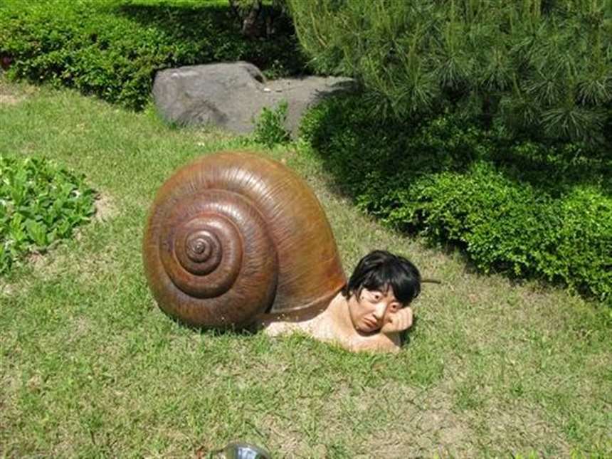 蜗牛人长什么样子