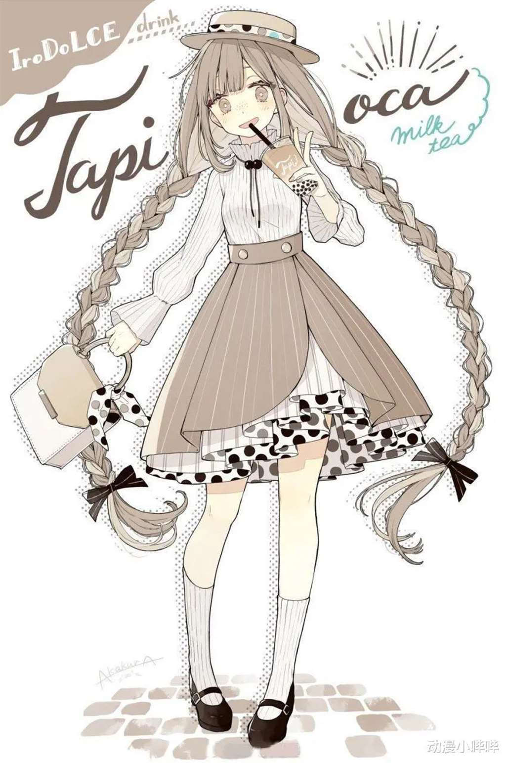 一起来欣赏下这些像极了甜品少女战队的蛋糕拟人化萌妹