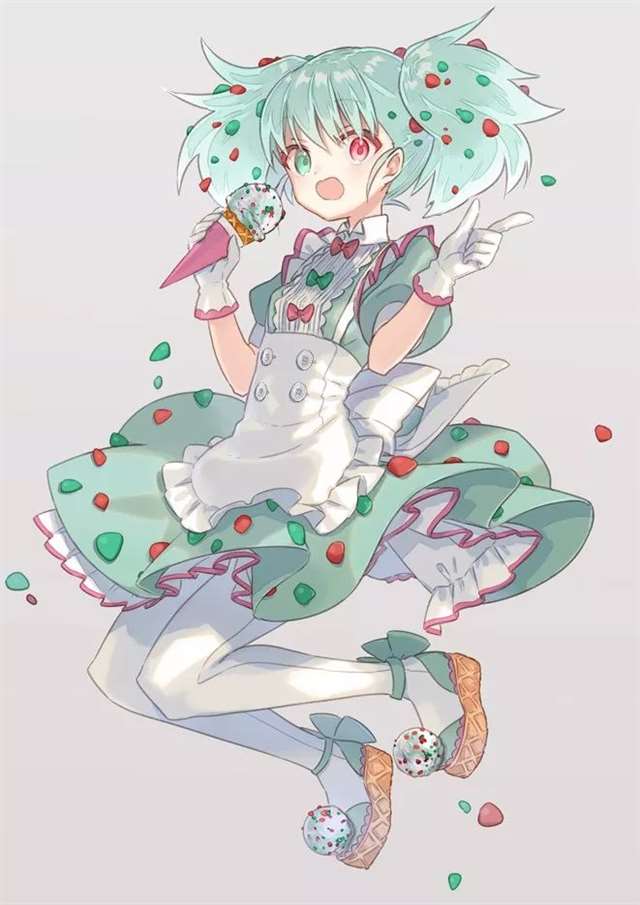 甜点们若是变成了人类 会是什么样子的呢？