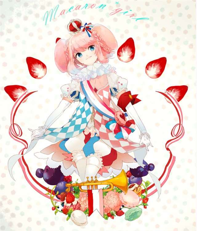 甜点们若是变成了人类 会是什么样子的呢？