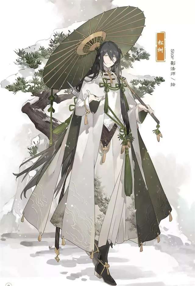 中国风植物拟人高清无水印图