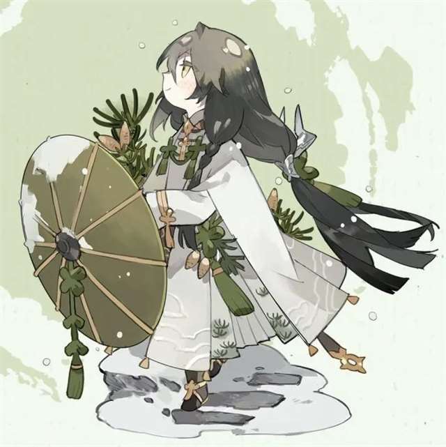 中国风植物拟人高清无水印图