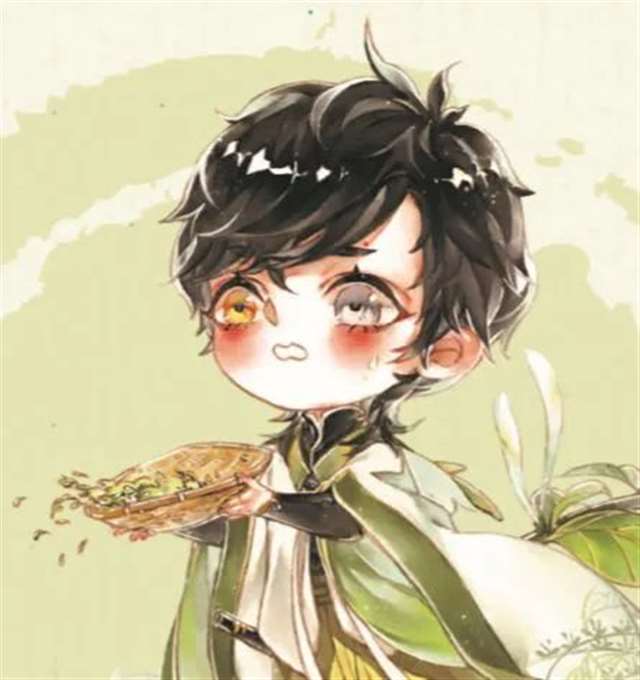 中国风植物拟人高清无水印图