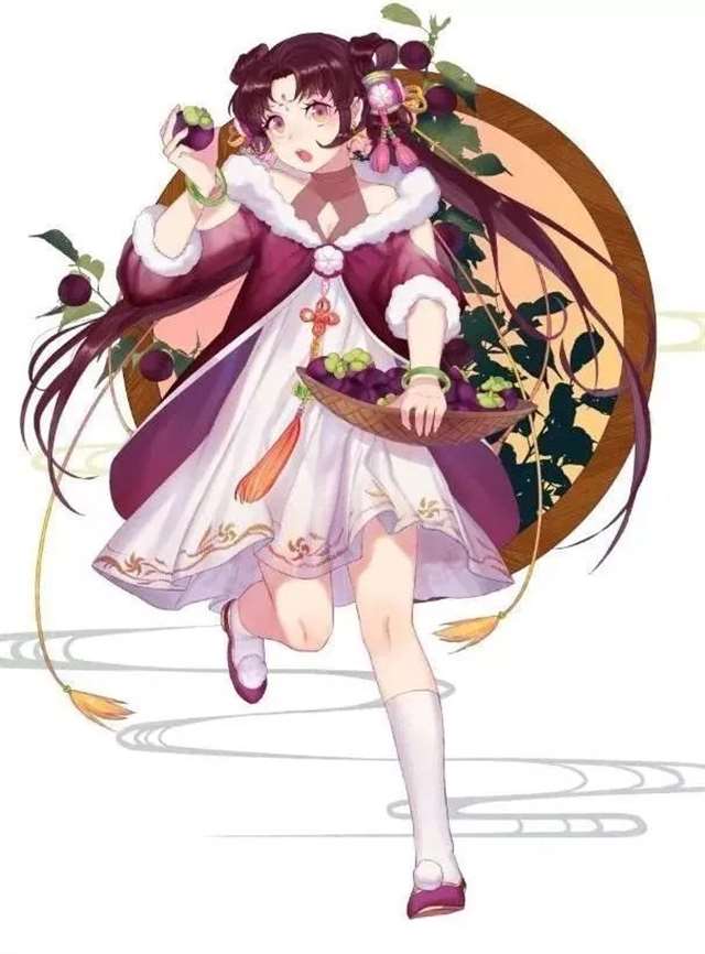 中国风植物拟人高清无水印图