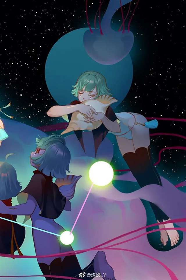 各式美男拟人，穿得又少，各种摆拍，原地出道