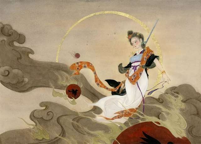 插画师南山归鱼古典画面欣赏