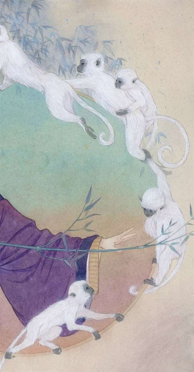 插画师南山归鱼古典画面欣赏