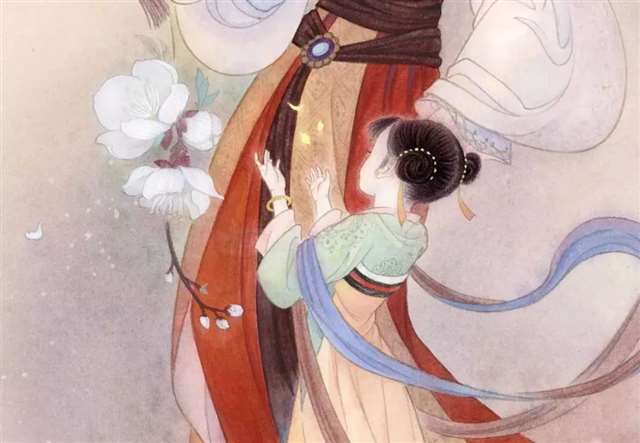 插画师南山归鱼古典画面欣赏