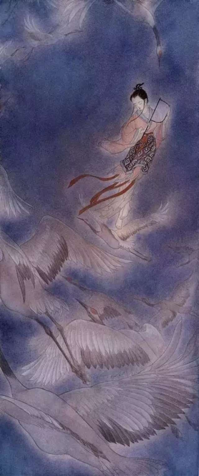 插画师南山归鱼古典画面欣赏