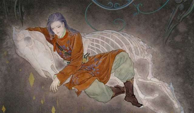 插画师南山归鱼古典画面欣赏