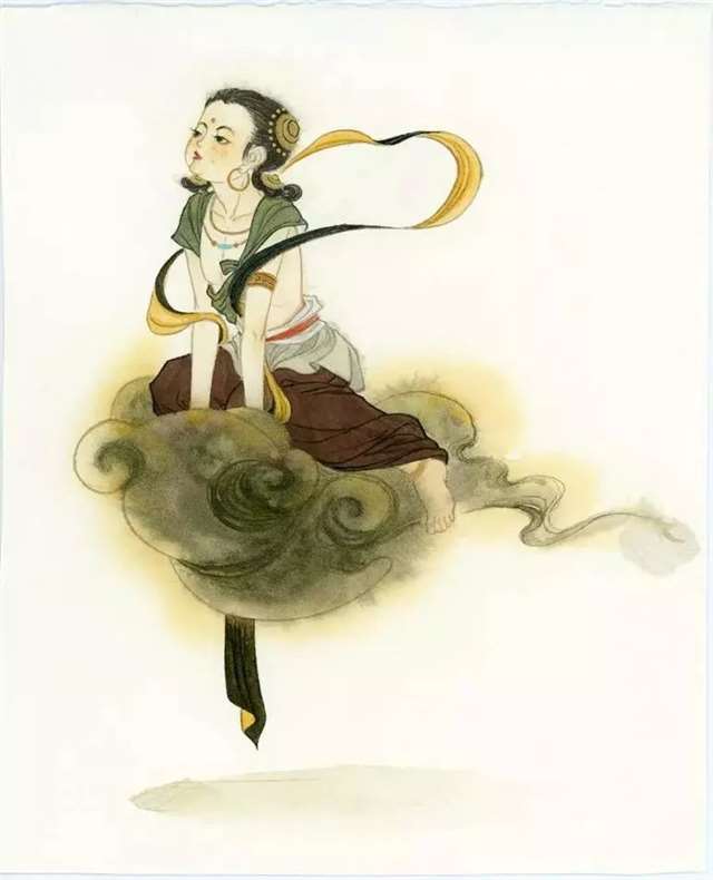 插画师南山归鱼古典画面欣赏