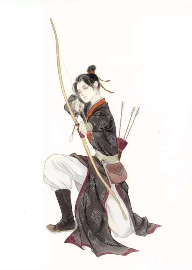 插画师南山归鱼古典画面欣赏