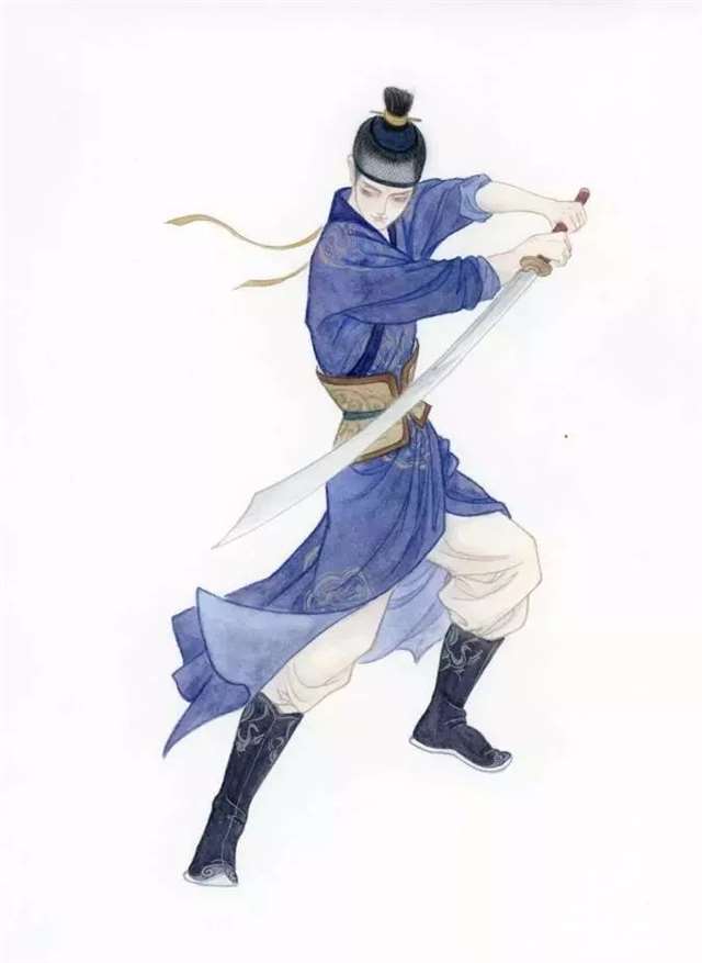 插画师南山归鱼古典画面欣赏