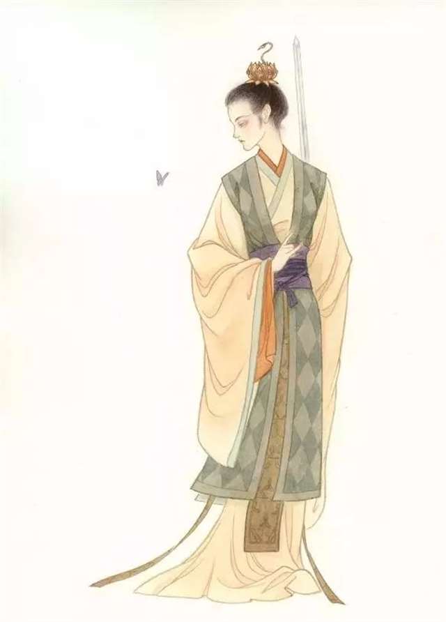 插画师南山归鱼古典画面欣赏