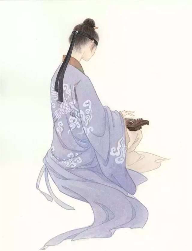插画师南山归鱼古典画面欣赏
