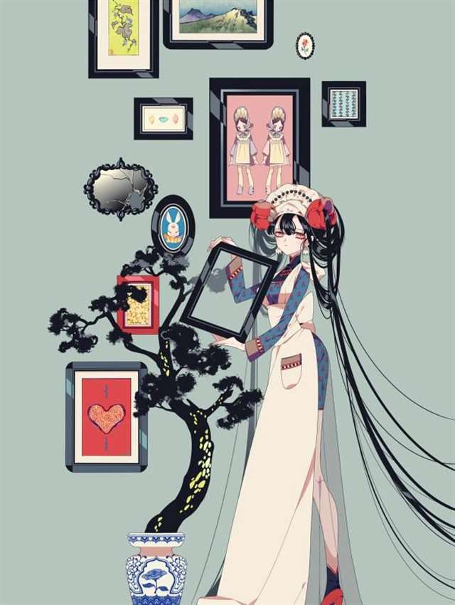 日本插画师しきみ(Keeggy)插画作品欣赏