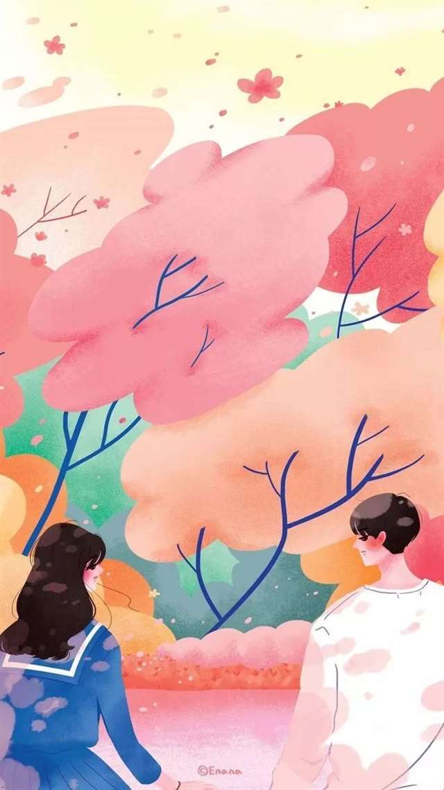 插画师Enana恋爱插画欣赏