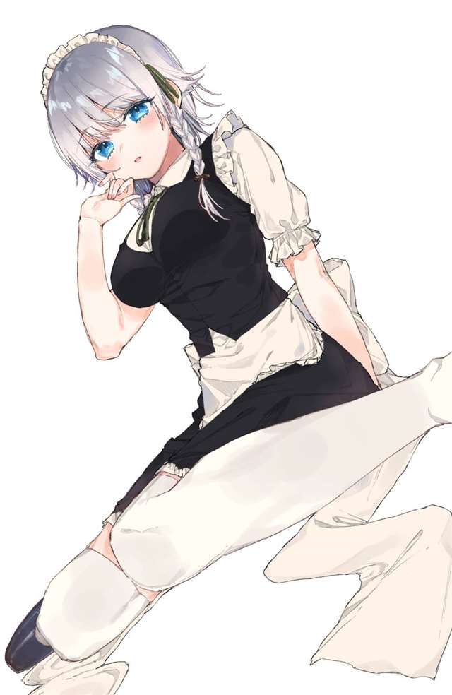 二次元福利壁纸东方系列之十六夜咲夜