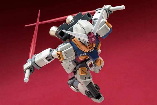 较女性化的高达 突然感觉有一点那个什么。