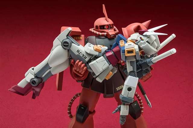 较女性化的高达 突然感觉有一点那个什么。