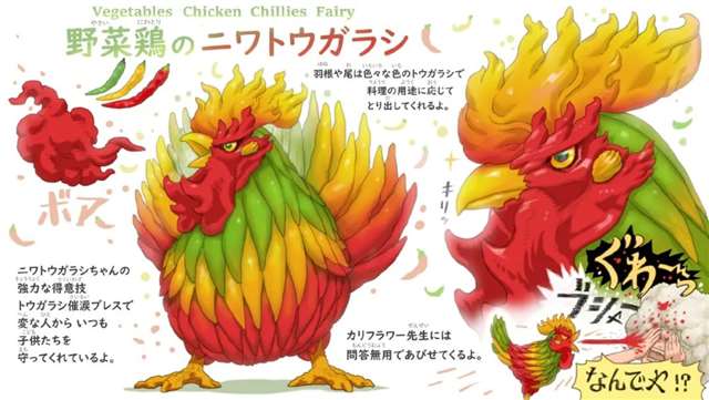 日本插画师 ぽん蔬菜 野菜成精