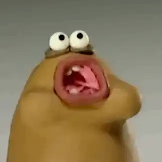 Brown嚼口香糖 两只肉蛆嚼口香糖gif