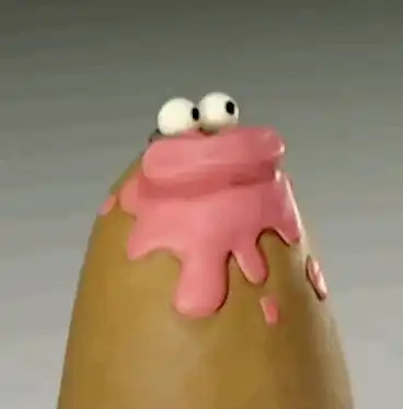 Brown嚼口香糖 两只肉蛆嚼口香糖gif