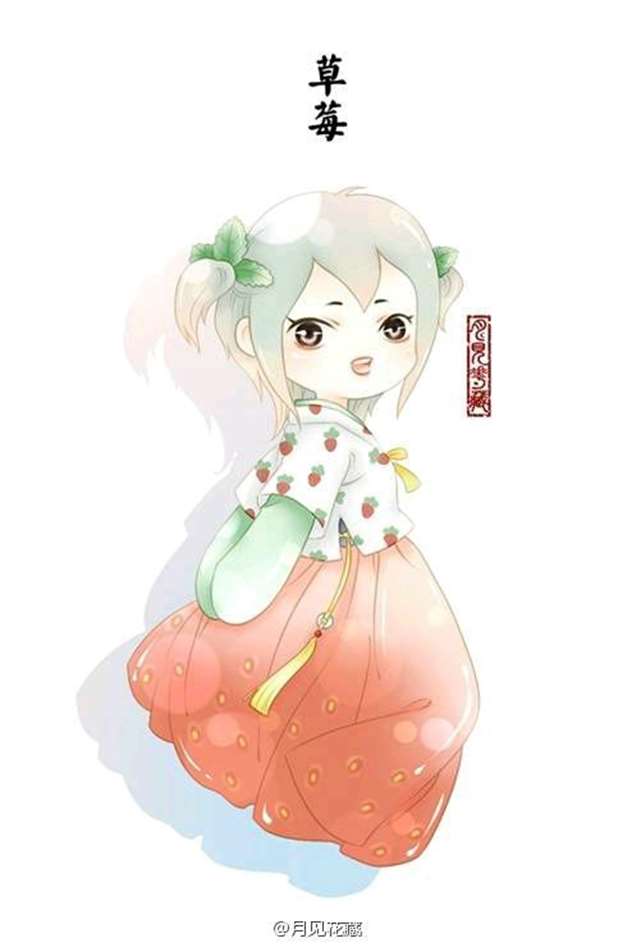 q版水果拟人萌图