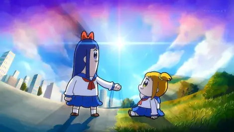 pop子与pipi美的(非)日常:《pop team epic》