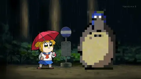 pop子与pipi美的(非)日常:《pop team epic》