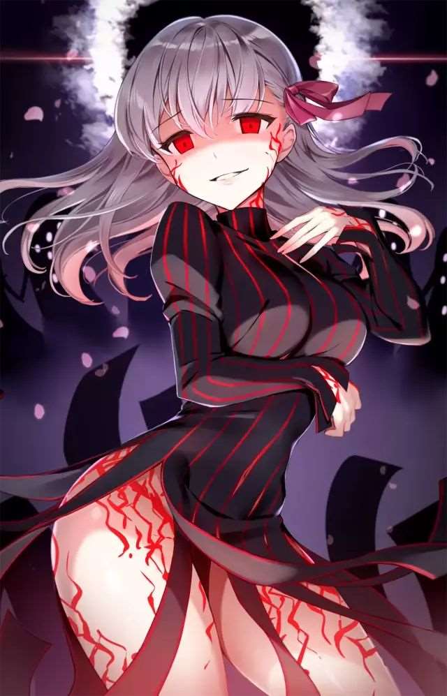 间桐樱(黑化樱)二次元壁纸