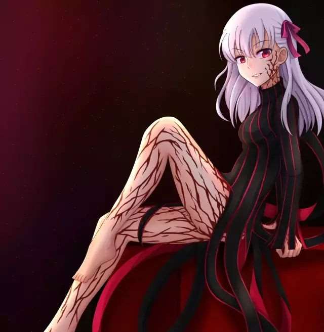 间桐樱(黑化樱)二次元壁纸