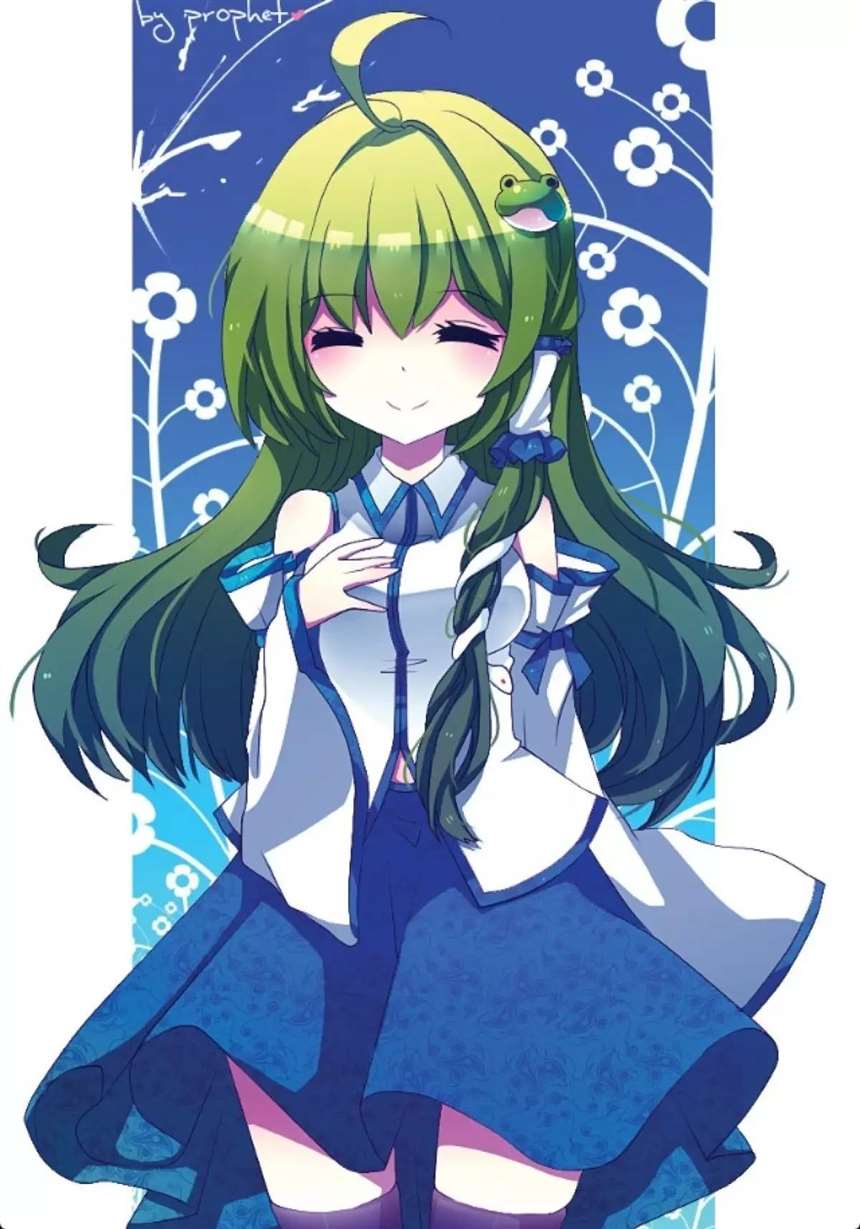 东风谷早苗二次元福利