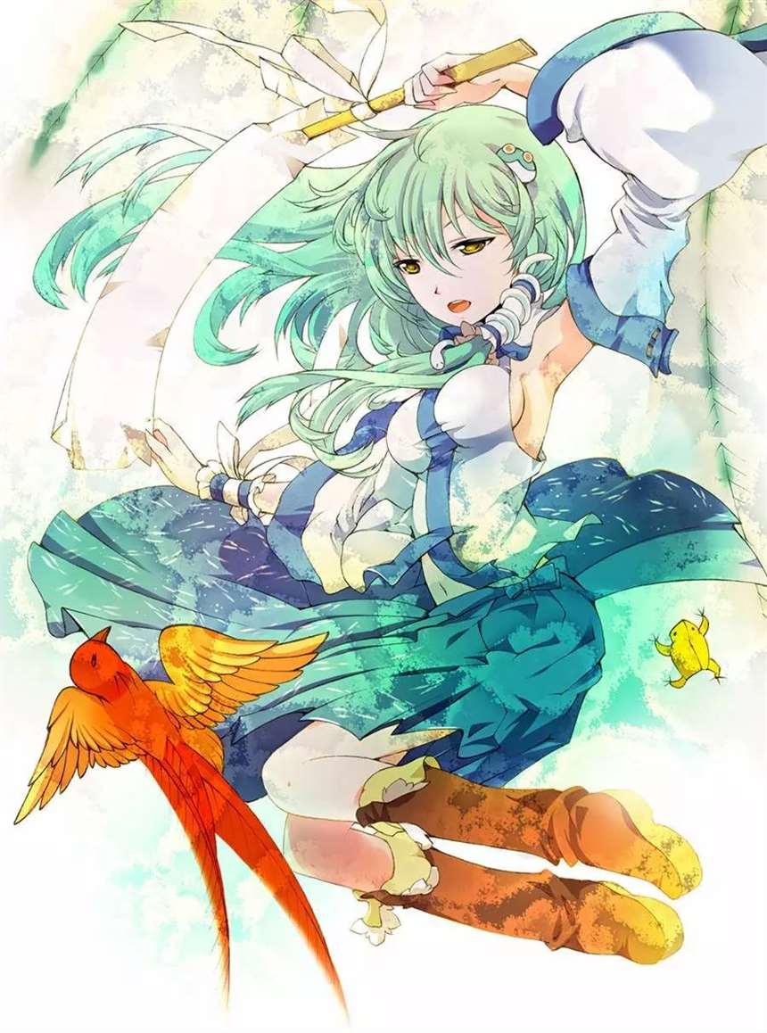 东风谷早苗二次元福利