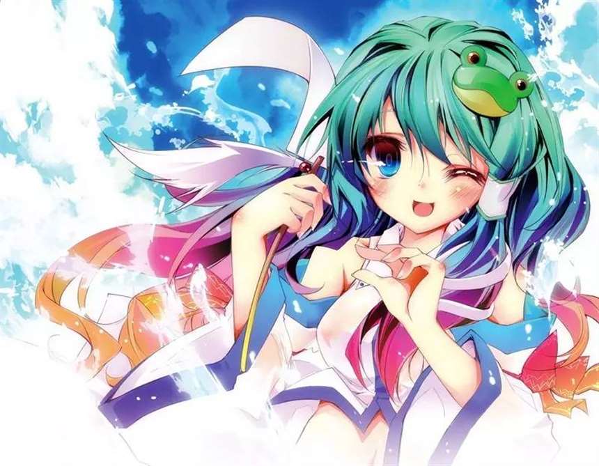 东风谷早苗二次元福利