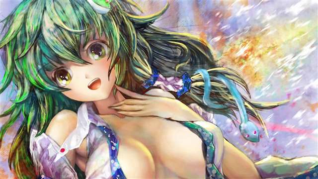  东风谷早苗同人h高清动漫壁纸