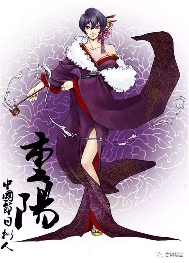 中国传统节日拟人图,全都“拟人化”,萝莉正太御姐应有尽有