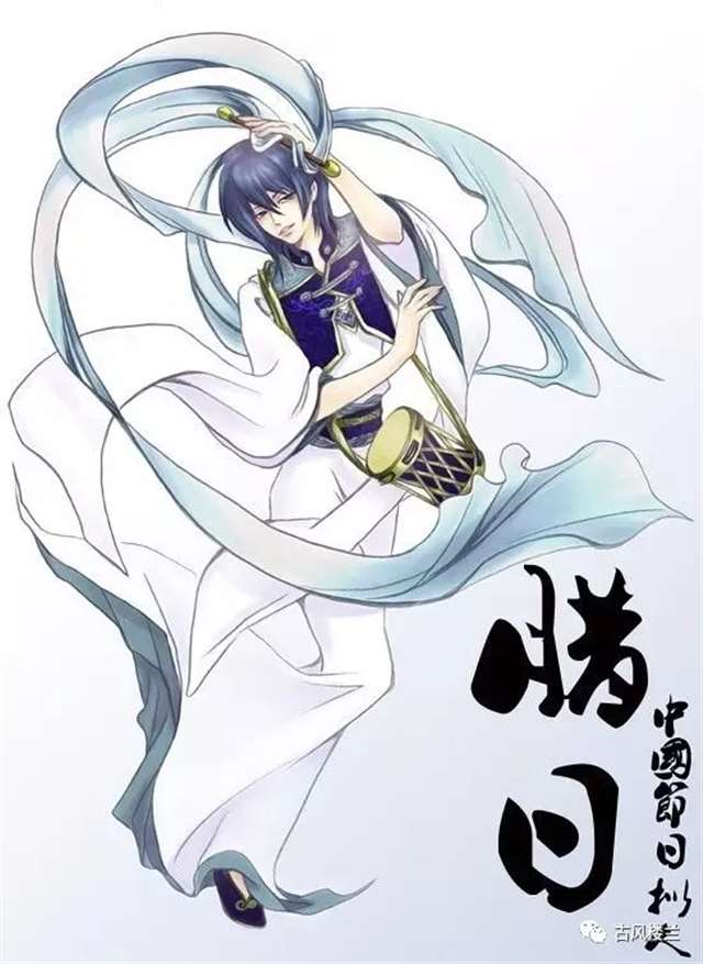 中国传统节日拟人图,全都“拟人化”,萝莉正太御姐应有尽有