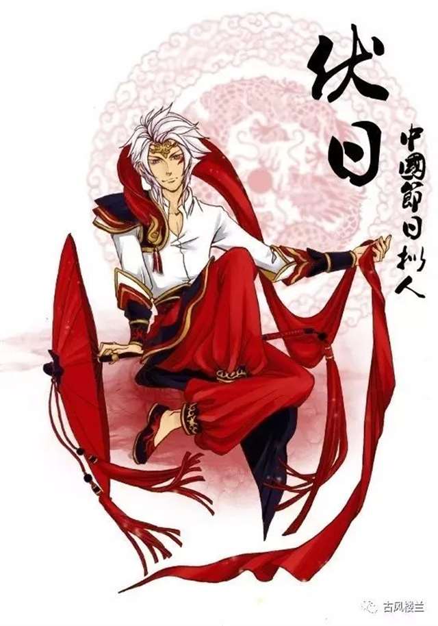 中国传统节日拟人图,全都“拟人化”,萝莉正太御姐应有尽有