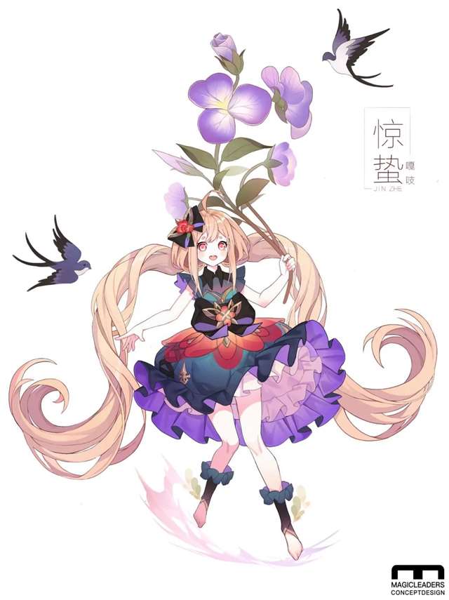 惊蛰拟人,原来这么美~