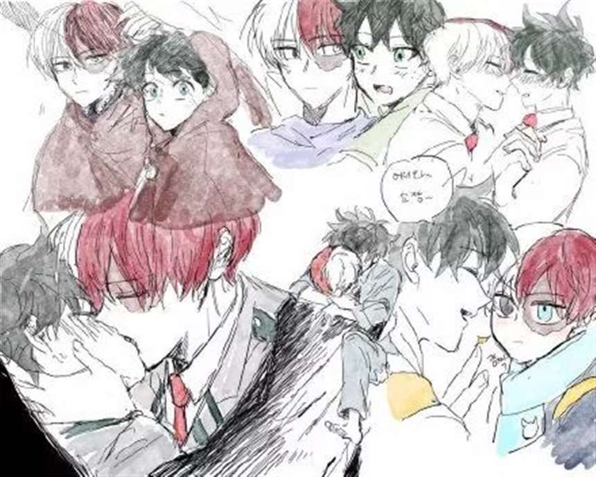 《我的英雄学院》轰出cp