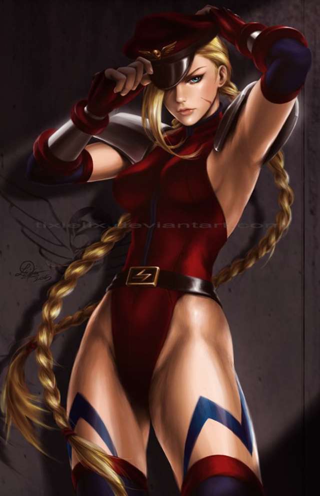 《街头霸王》嘉米 cammy by tixielix