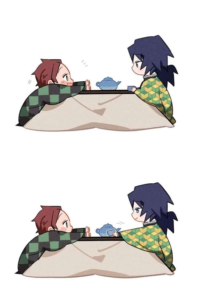 鬼灭之刃：义炭两个小可爱