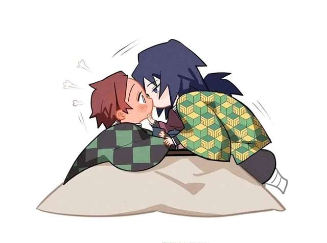 鬼灭之刃：义炭两个小可爱