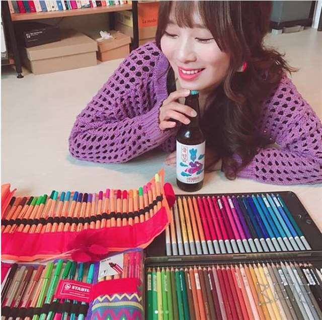 韩国插画师Zipcy中文名叫梁世恩手稿过程步骤